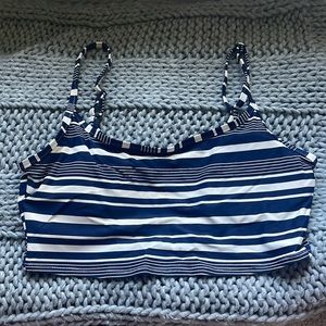 Aerie Long-Line Scoop Bikini Top